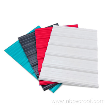 techo de pvc heat resistance house roof sheet